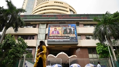 A pedestrian walks past the Bombay Stock Exchange (BSE) building during the presentation of budget, in Mumbai, India, on Tuesday, July 23, 2024. (Anshuman Poyrekar/ Hindustan Times) A pedestrian walks past the Bombay Stock Exchange (BSE) building during the presentation of budget, in Mumbai, India, on Tuesday, July 23, 2024. (Anshuman Poyrekar/ Hindustan Times)