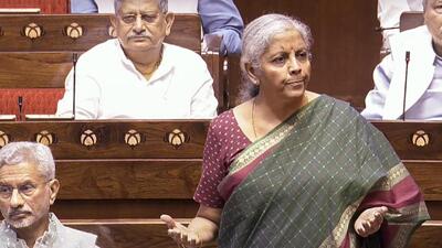Nirmala Sitharaman had presented the Union Budget on Tuesday. (PTI photo) Nirmala Sitharaman had presented the Union Budget on Tuesday. (PTI photo)
