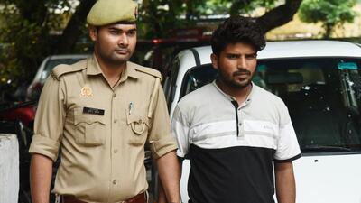 Police said the suspect Mohammad Alam (above), who hails from Hapur, used to frequently visit her and stay with her over the past four years. He killed her as he wanted to end their relationship, they said. (Sakib Ali/HT Photo) Police said the suspect Mohammad Alam (above), who hails from Hapur, used to frequently visit her and stay with her over the past four years. He killed her as he wanted to end their relationship, they said. (Sakib Ali/HT Photo)