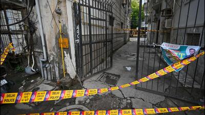 The spot where the incident took place. (Sanchit Khanna/HT Photo)
