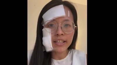 An Asian woman, Runing Lao, describes horrifying attack by NYC drug addict (rnyc2024/Instagram) An Asian woman, Runing Lao, describes horrifying attack by NYC drug addict (rnyc2024/Instagram)