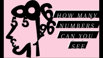 Brain Teaser: Can you figure out how many numbers are there in this puzzle? (Instagram/@brainteaser_hub) Brain Teaser: Can you figure out how many numbers are there in this puzzle? (Instagram/@brainteaser_hub)