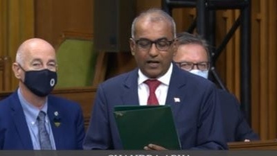 Canada MP Chandra Arya