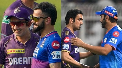 Gambhir was a constant in the Indian dressing room during the early years of Rohit and Kohli's careers. Gambhir was a constant in the Indian dressing room during the early years of Rohit and Kohli's careers.