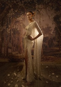 A look from Tarun Tahiliani's Otherwordly collection, A look from Tarun Tahiliani's Otherwordly collection,