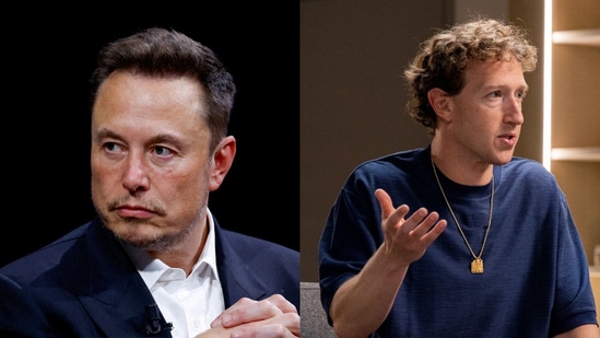 Musk and Zuckerberg put aside their differences to agree on the importance of open-source AI (File)