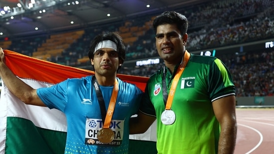 Pakistan's Arshad Nadeem's tendency to blow away the field was seen at the 2022 Commonwealth Games where he won gold by surpassing the 90m mark. (REUTERS)