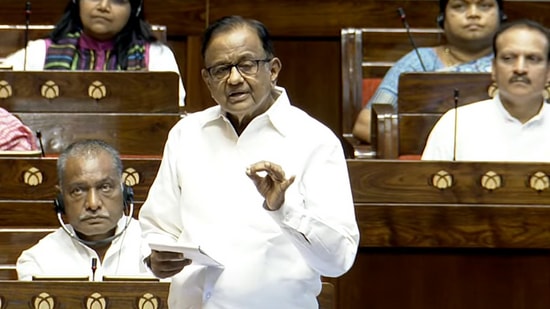 Parliament Session LIVE: Congress MP P Chidambaram speaking in Rajya Sabha on Wednesday.