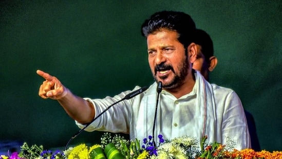 Telangana chief minister and senior Congress leader Revanth Reddy. (PTI/File)