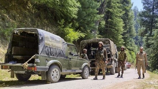 There has been a spike in terror activity mostly south of the Pir Panjal mountains, which divide Jammu and the Kashmir Valley. (PTI/Representative)