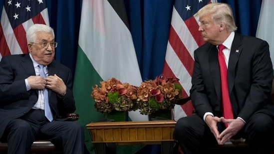 Mahmoud Abbas, the president of the Palestinian Authority, denounced the attempt on Trump's life in the letter, which began while addressing Trump as “Your Excellency.”(NYT Photo)