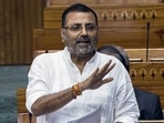 BJP MP Nishikant Dubey speaks in the Lok Sabha. (ANI) BJP MP Nishikant Dubey speaks in the Lok Sabha. (ANI)