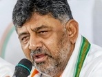 Deputy chief minister of Karnataka DK Shivakumar. (ANI)