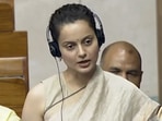 Kangana Ranaut gave her first speech in the Parliament. Kangana Ranaut gave her first speech in the Parliament.