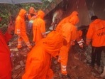 NDRF carried out rescue operations in Lavasa NDRF carried out rescue operations in Lavasa