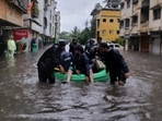 Singhad Road in Pune's Vitthal Nagar was one of the worst hit. HT Photo(Satish Bate) Singhad Road in Pune's Vitthal Nagar was one of the worst hit. HT Photo(Satish Bate)