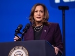 HOUSTON, TEXAS - JULY 25: Vice President Kamala Harris speaks at the American Federation of Teachers' 88th National Convention on July 25, 2024 in Houston, Texas. The American Federation of Teachers is the first labor union to endorse Harris for president since announcing her campaign. Montinique Monroe/Getty Images/AFP (Photo by Montinique Monroe / GETTY IMAGES NORTH AMERICA / Getty Images via AFP)(Getty Images via AFP) HOUSTON, TEXAS - JULY 25: Vice President Kamala Harris speaks at the American Federation of Teachers' 88th National Convention on July 25, 2024 in Houston, Texas. The American Federation of Teachers is the first labor union to endorse Harris for president since announcing her campaign. Montinique Monroe/Getty Images/AFP (Photo by Montinique Monroe / GETTY IMAGES NORTH AMERICA / Getty Images via AFP)(Getty Images via AFP)