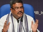 Union Education Minister Dharmendra Pradhan stated that the verdict by Supreme Court is defeat of the Congress' 'petty politics'. (File image)