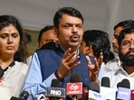 Mumbai: Maharashtra Deputy CM Devendra Fadnavis along with Chief Minister Eknath Shinde. (PTI) Mumbai: Maharashtra Deputy CM Devendra Fadnavis along with Chief Minister Eknath Shinde. (PTI)