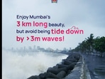 Snapshot of the post shared by the Mumbai Police. Snapshot of the post shared by the Mumbai Police.