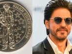 Shah Rukh Khan is the first Indian actor to receive a customised gold coin from the Grévin Museum Shah Rukh Khan is the first Indian actor to receive a customised gold coin from the Grévin Museum