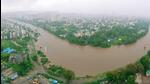Citizens claim the water level has never been so high despite the release of dam water at the rate of 35,000 cusecs having become a regular feature every monsoon. (MAHENDRA KOLHE/HT) Citizens claim the water level has never been so high despite the release of dam water at the rate of 35,000 cusecs having become a regular feature every monsoon. (MAHENDRA KOLHE/HT)