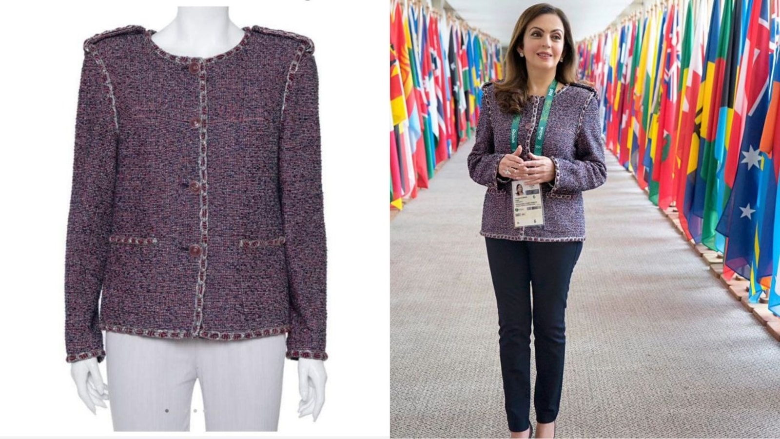 Nita Ambani epitomises elegance in Chanel blazer worth ₹1.57 lakh as she is re-elected unanimously to IOC