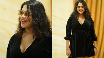 Amala Paul in the dress that got everyone riled up.