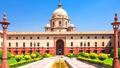 In 2023, the Mughal Gardens at the Rashtrapati Bhavan were renamed as Amrit Udyan. (Shutterstock)