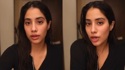 Janhvi Kapoor shared a post on Instagram.