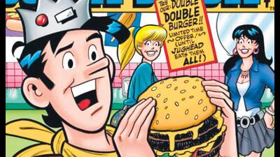 Jughead from the Archie comics introduced millions of Indians to burgers and shakes. Jughead from the Archie comics introduced millions of Indians to burgers and shakes.