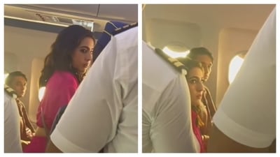 Internet is not falling for Sara Ali Khan fighting with an airline crew in a new video it seems. Internet is not falling for Sara Ali Khan fighting with an airline crew in a new video it seems.