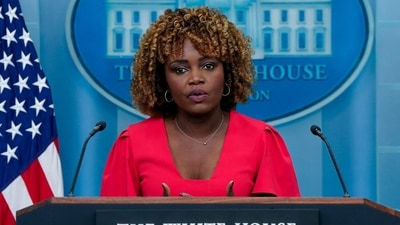 Karine Jean-Pierre reveals if Joe Biden is ‘fully capable’ of serving another term (REUTERS/Elizabeth Frantz) (REUTERS)
