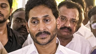 YSRCP chief Jagan Mohan Reddy. (PTI) YSRCP chief Jagan Mohan Reddy. (PTI)