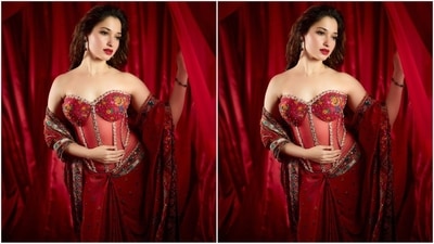 On Wednesday, Tamannaah gave her fans a mid-week treat as she took to Instagram and uploaded a series of stunning pictures accompanied by the caption, “Khareedi nahi jaa sakti, haseeno ki ijaazat… Aaj ki raat.” (Instagram/@tamannaahspeaks) On Wednesday, Tamannaah gave her fans a mid-week treat as she took to Instagram and uploaded a series of stunning pictures accompanied by the caption, “Khareedi nahi jaa sakti, haseeno ki ijaazat… Aaj ki raat.” (Instagram/@tamannaahspeaks)