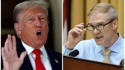 Donald Trump, who hired Wray for the top FBI spot in 2017, accused him of "lying to Congress" on his knowledge of Biden's physical and cognitive decline. (AP ) Donald Trump, who hired Wray for the top FBI spot in 2017, accused him of "lying to Congress" on his knowledge of Biden's physical and cognitive decline. (AP )