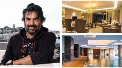 Madhavan's new residential property covers about 389 square meters. Madhavan's new residential property covers about 389 square meters.