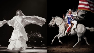 Rumours of a Taylor-Beyonce concert to support Kamala Harris died a quick death. (@taylorswift/Instagram, @Beyonce/X) Rumours of a Taylor-Beyonce concert to support Kamala Harris died a quick death. (@taylorswift/Instagram, @Beyonce/X)
