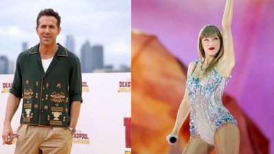 Taylor Swift praised Ryan Reynolds for his work in Deadpool & Wolverine in an Instagram story (REUTERS/Hollie Adams, Photo by Dingena Mol / ANP / AFP) / Netherlands OUT) Taylor Swift praised Ryan Reynolds for his work in Deadpool & Wolverine in an Instagram story (REUTERS/Hollie Adams, Photo by Dingena Mol / ANP / AFP) / Netherlands OUT)