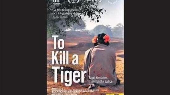 A poster of the film ‘To Kill a Tiger’ (Representative Photo)