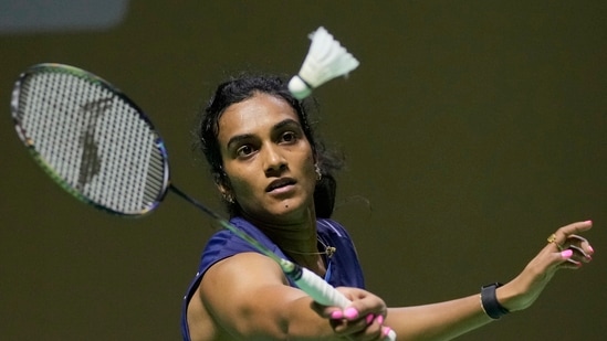 SIndhu had won silver at the Rio Olympics and bronze at Tokyo 2020. (AP)