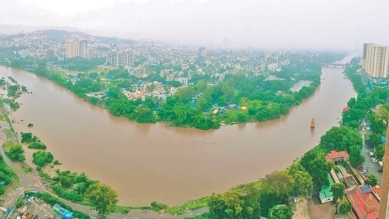 Airel view of Shingad raod - Photo by Mahendra Kolhe