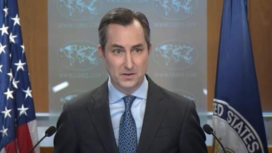 US state department spokesperson Matthew Miller. (File)(HT_PRINT)