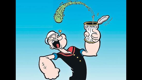 Popeye is single-handedly responsible for making spinach seem delicious.