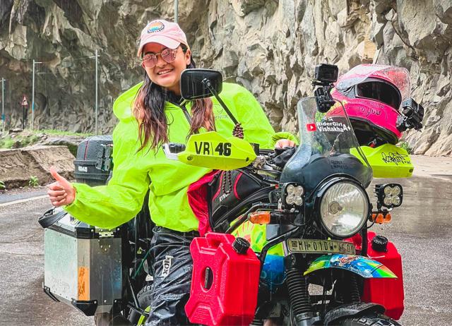 The first time the moto vlogger knew she wanted to ride a motorcycle, she was five years old. The first time the moto vlogger knew she wanted to ride a motorcycle, she was five years old.
