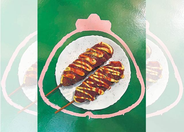At Kini, which is in Pune, you get corn dogs, a popular Korean street food item.