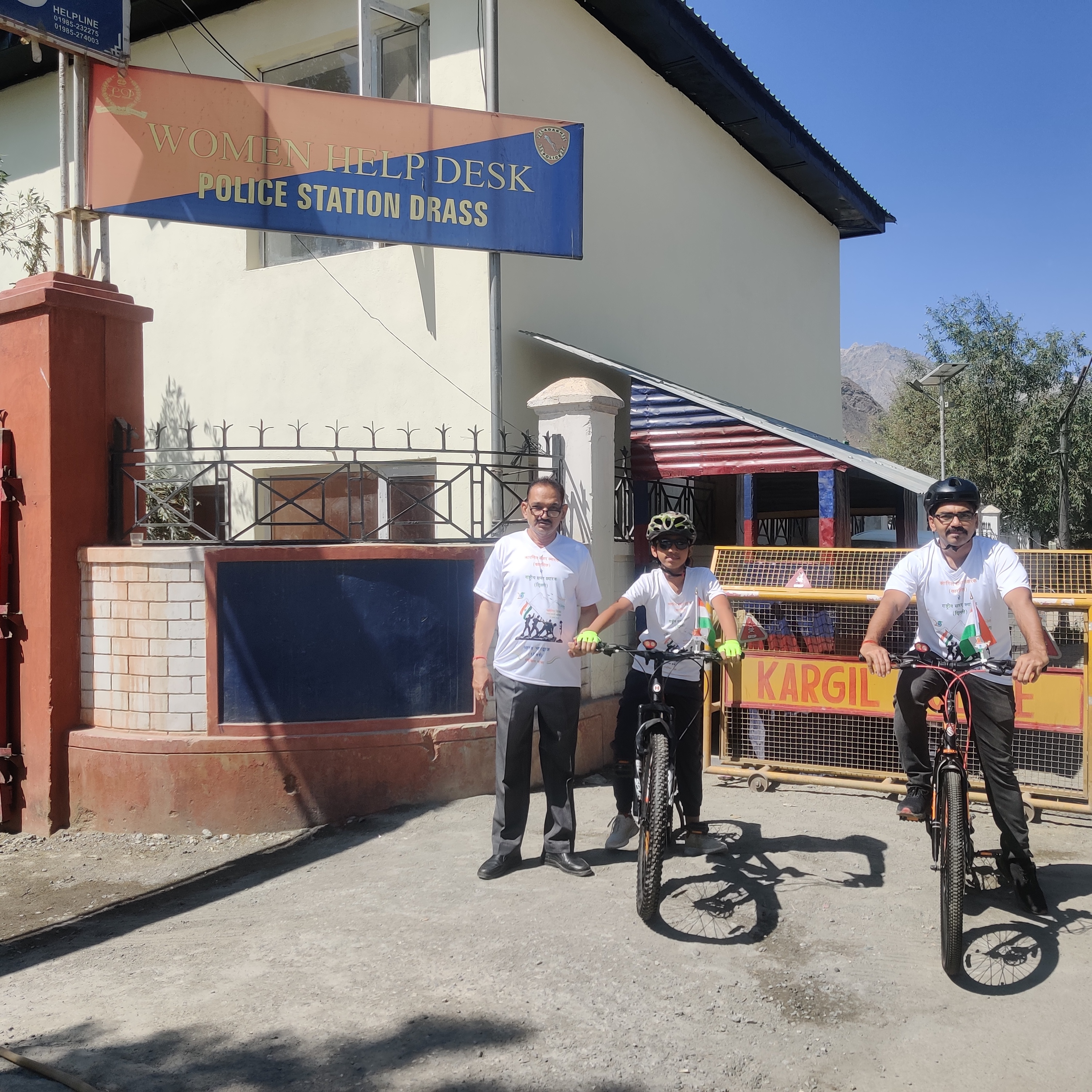 What made this 12-year-old cycle from Kargil War Memorial in Ladakh to honour martyrs on Kargil Vijay Diwas?