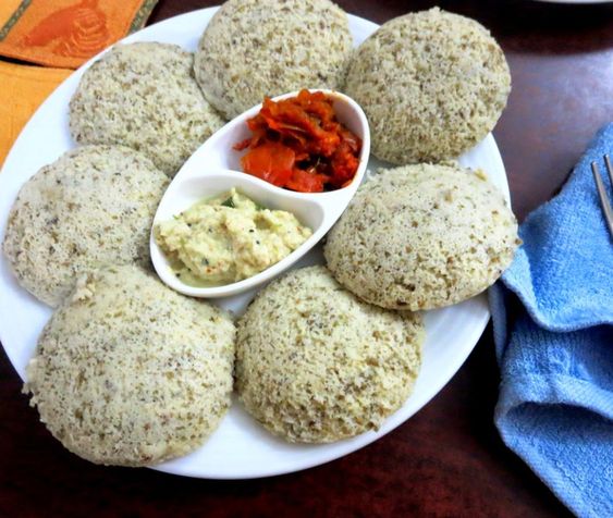 Moong dal idli is rich in protein, and a nutritious lunch option. 