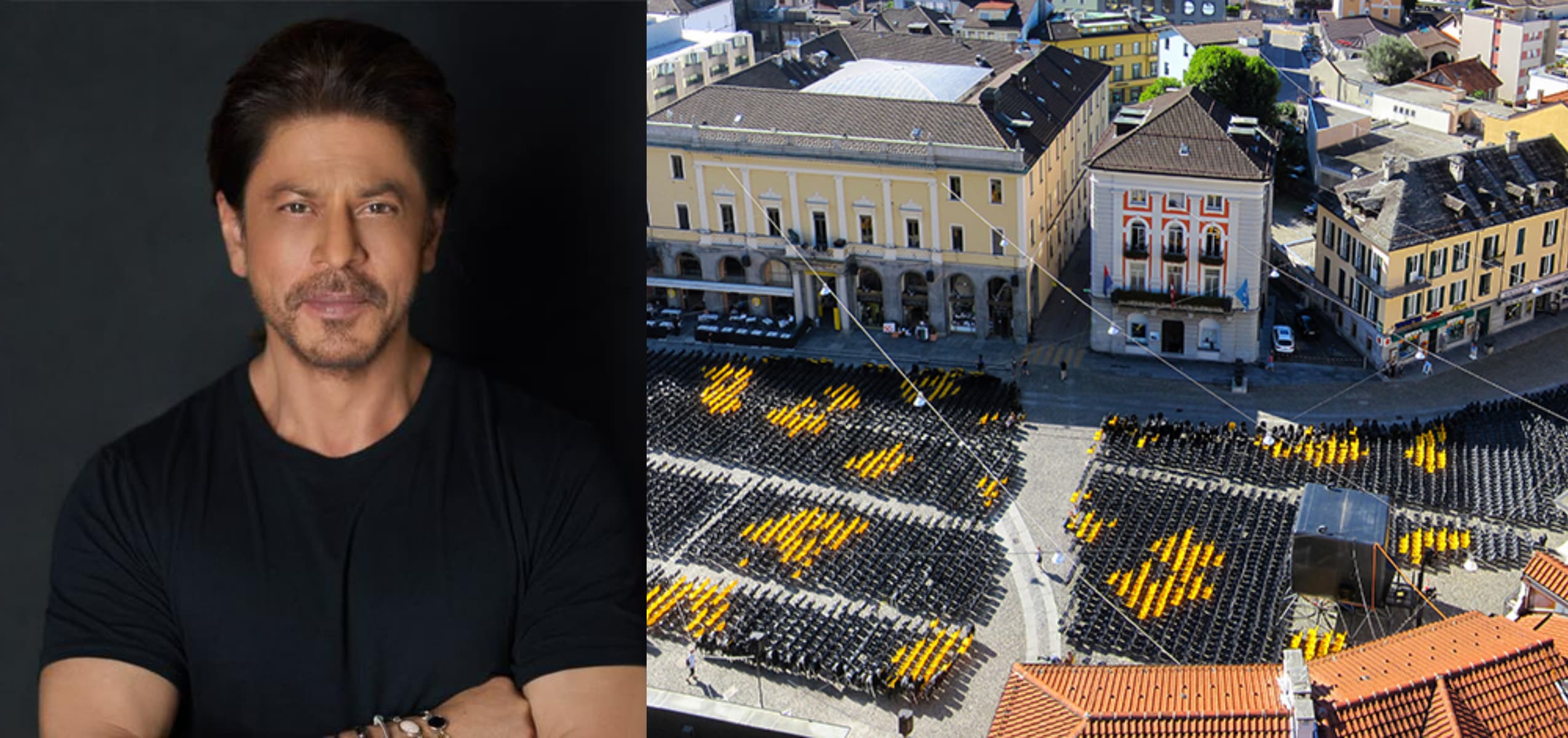 Shah Rukh Khan was the first Indian personality to receive the Pardo alla Carriere Ascona-Locarno Tourism Shah Rukh Khan was the first Indian personality to receive the Pardo alla Carriere Ascona-Locarno Tourism