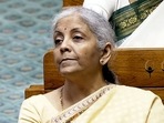 Finance minister Nirmala Sitharaman attends the proceedings of the Lok Sabha during the Monsoon Session of Parliament, in New Delhi.(SansadTV) Finance minister Nirmala Sitharaman attends the proceedings of the Lok Sabha during the Monsoon Session of Parliament, in New Delhi.(SansadTV)